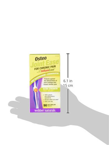 Webber Naturals Osteo Joint Ease with InflamEase and Glucosamine Chondroitin 90ct