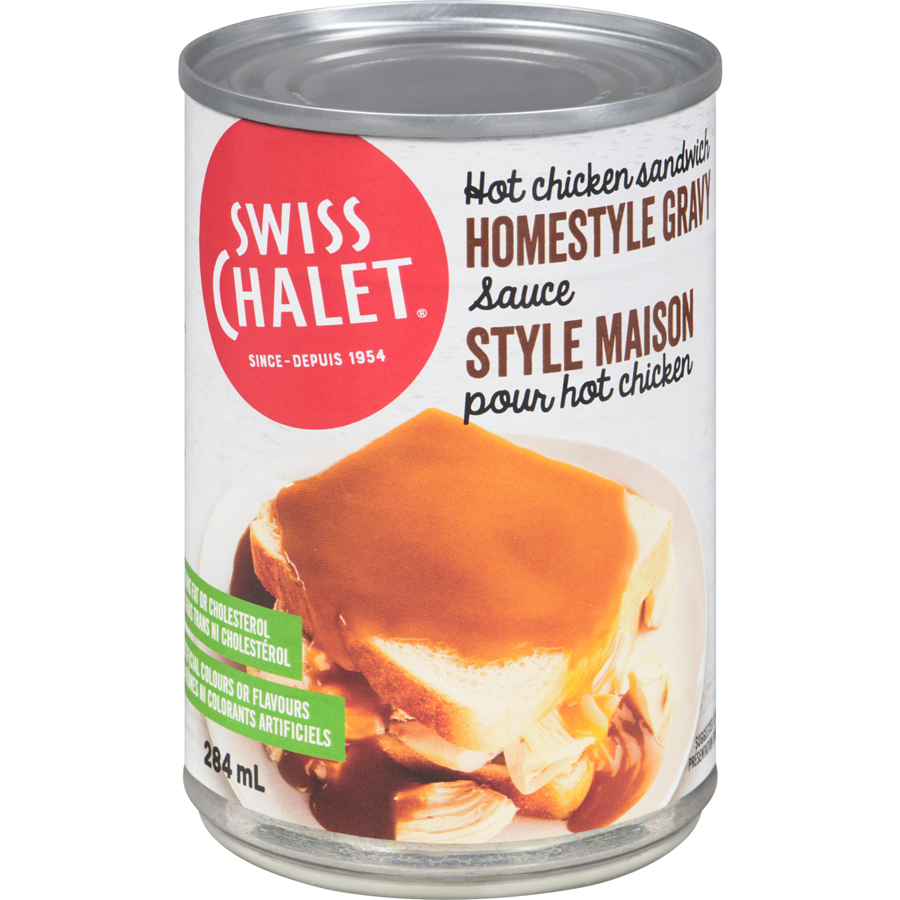 Swiss Chalet Homestyle Gravy, 284ml, front of can