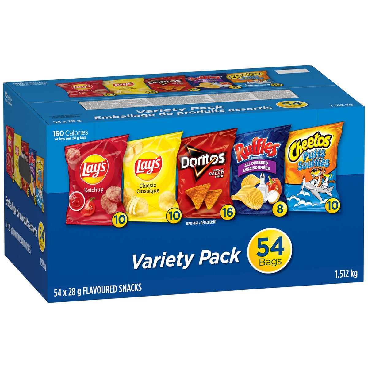 Frito Lays Variety Pack 54 count