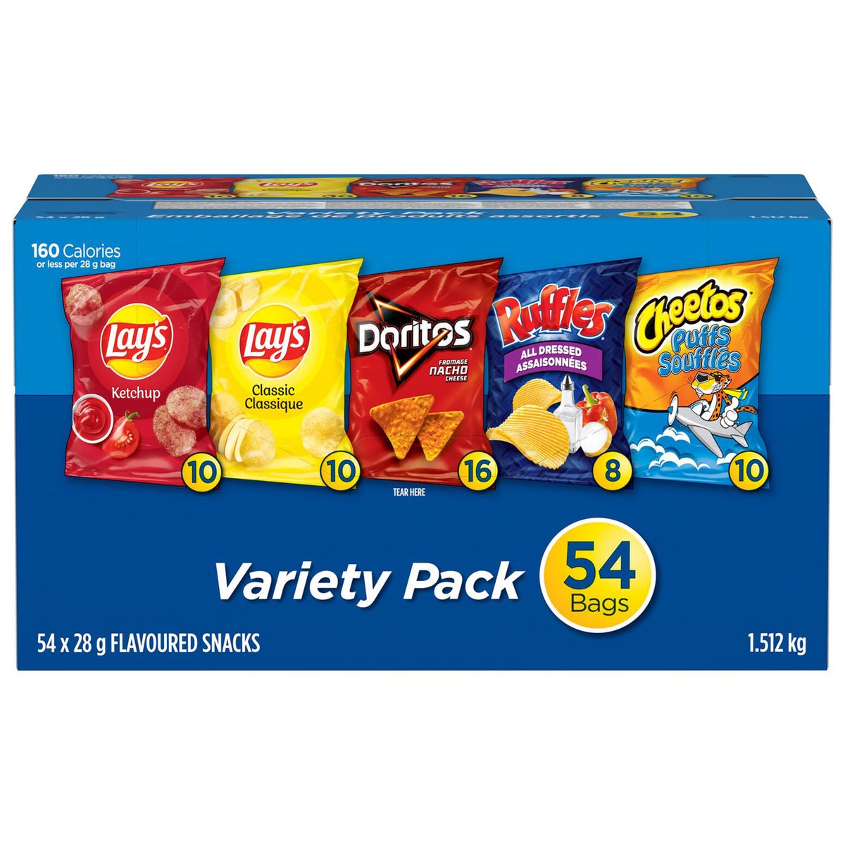 Frito Lay Variety Pack 54 count