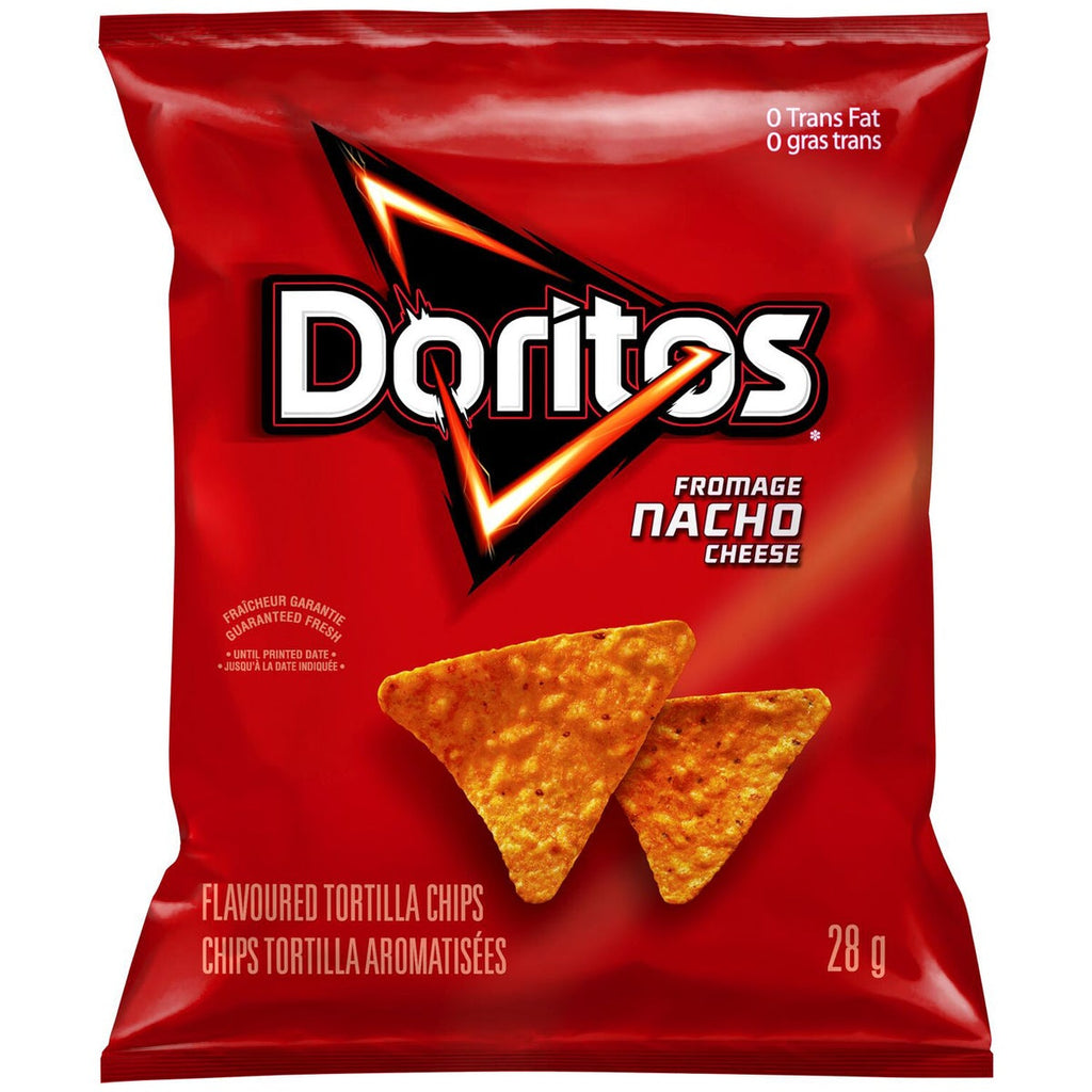 Doritos Nacho Cheese Tortilla Chips 28g