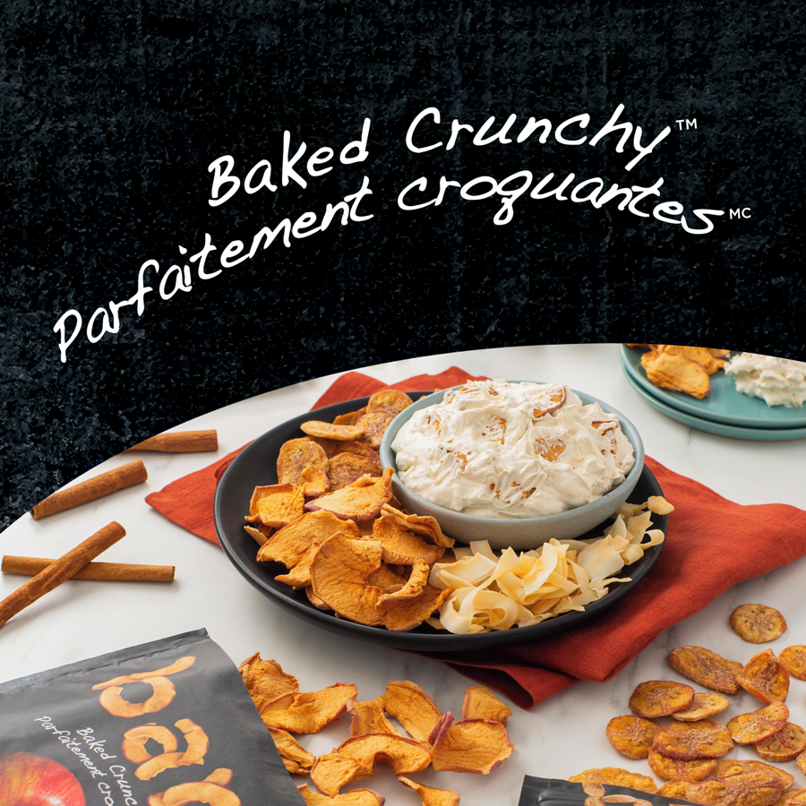 Bare Baked Crunchy Fuji & Reds Apple Chips, 96g/3.36 oz