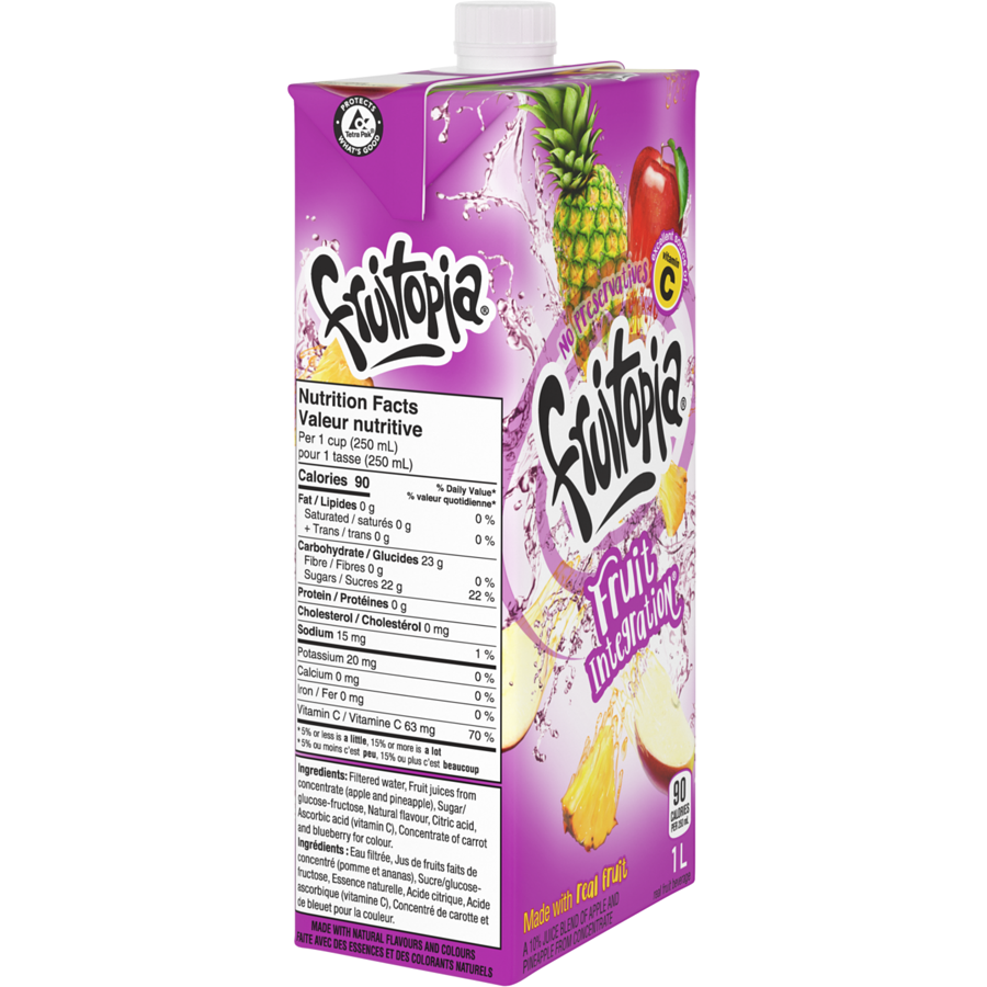 Fruitopia Fruit Integration Juice, 1 L/35 fl. oz