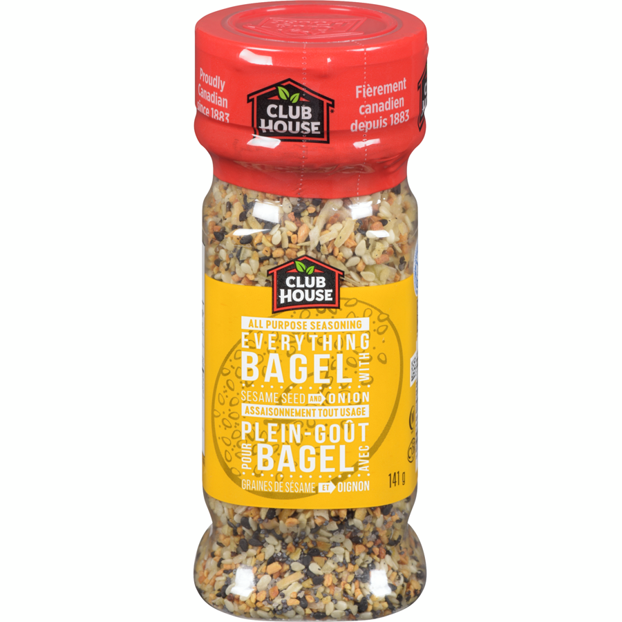 Club House Everything Bagel Seasoning, 141g/5 oz. Shaker