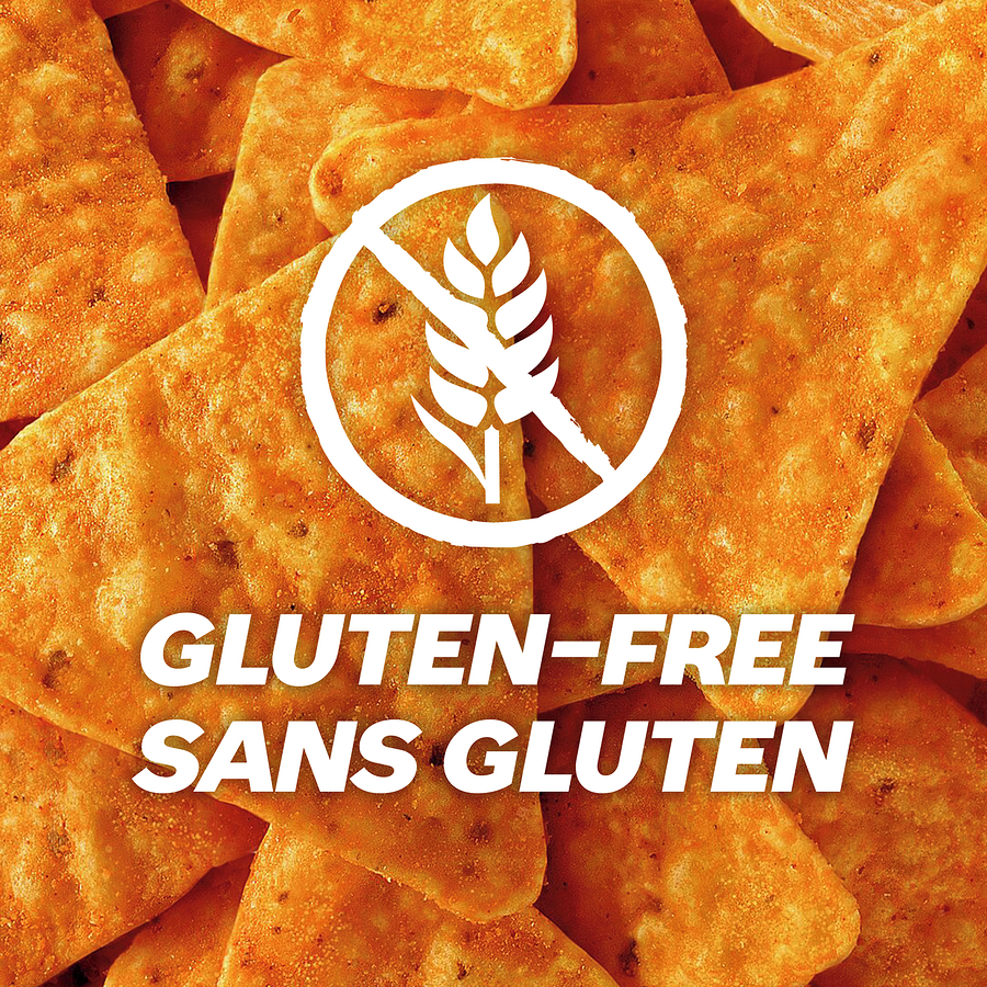 Doritos Zesty Cheese Tortilla Chips, Snack Size, 70g/2.5 oz