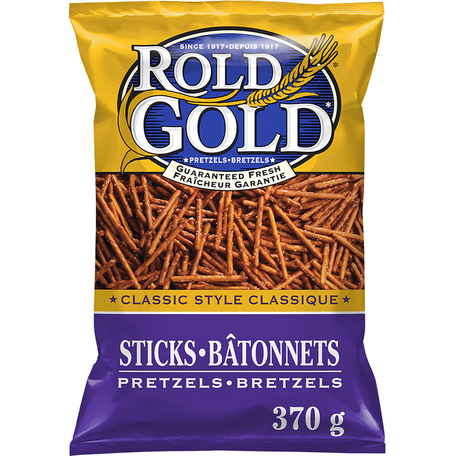 Lays Rold Gold Classic Pretzel Sticks, 370g/13 oz. Bag {Imported from Canada}