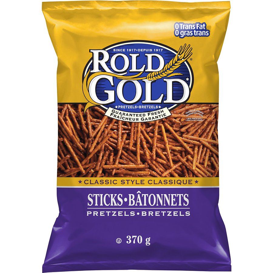 Lays Rold Gold Classic Pretzel Sticks, 370g/13 oz. Bag {Imported from Canada}