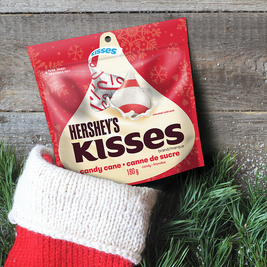 Hershey's Candy Cane Kisses, 78g/2.7 oz