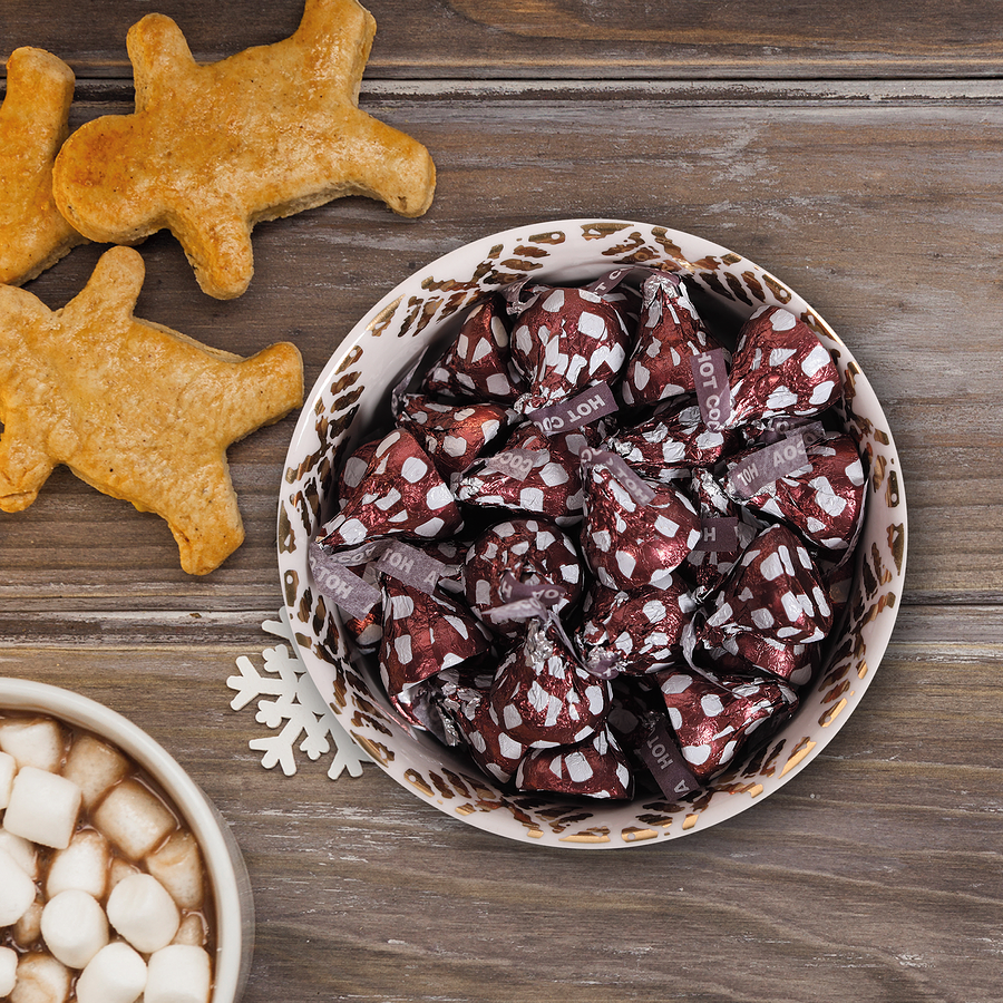 Hershey's Hot Cocoa Kisses, 180g/6.3 oz. Bag (Imported from Canada)