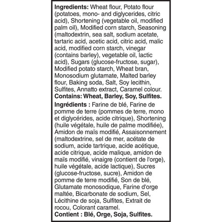 Christie Crispers, Salt & Vinegar Crackers, 145g/5.1 Ounce, Bag, {Imported from Canada}