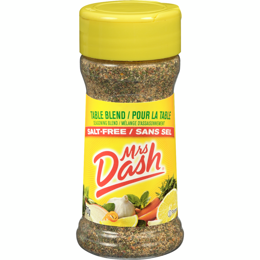 Dash Salt-Free Original Blend Seasoning, 70g/2.4 oz., Bottle {Imported from Canada}