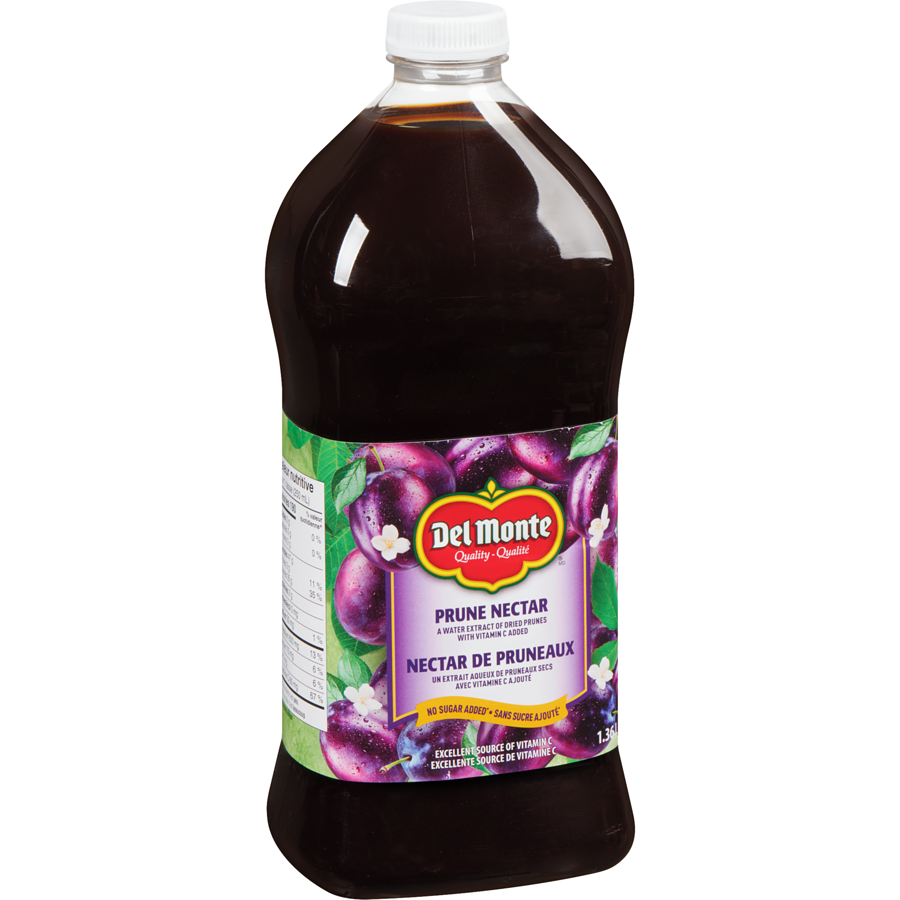 Del Monte No Sugar Added Prune Nectar Juice - 1.36 L/46 fl. oz
