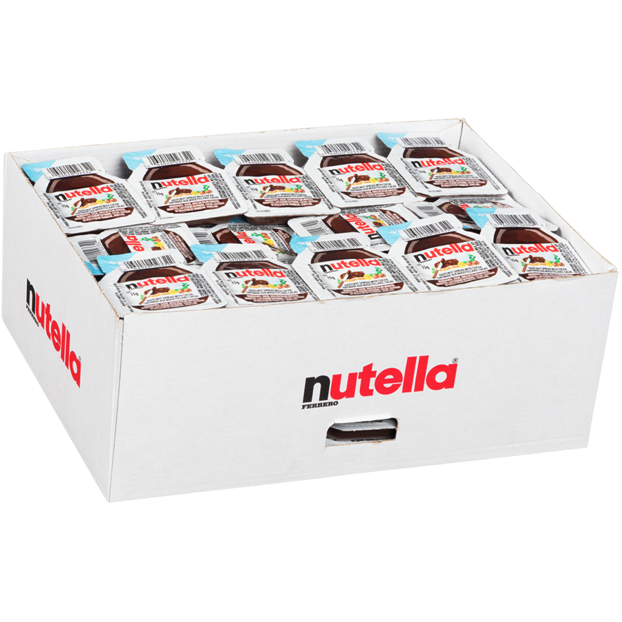 Nutella Hazelnut Spread with Cocoa, Single Portion Packets, 120x15g/0.5 oz