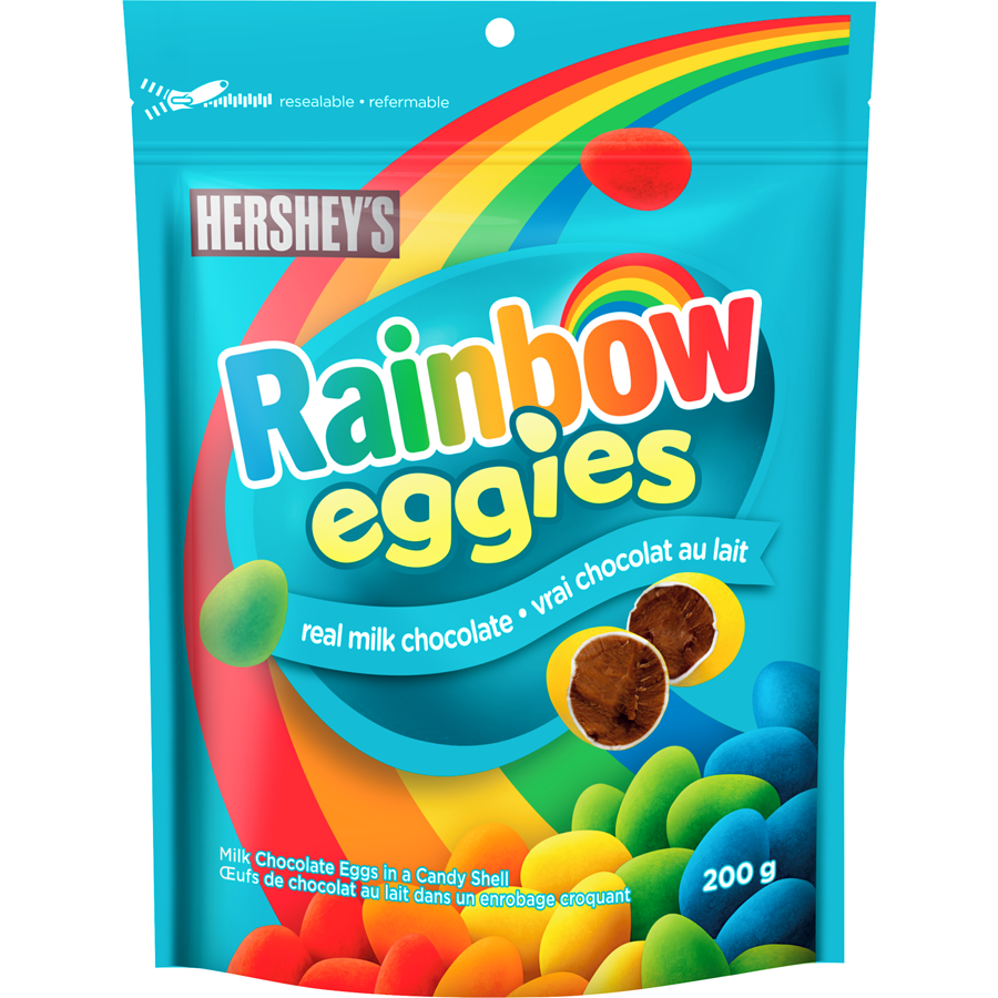 Rainbow Eggies, 200g/7 oz. Bag {Imported from Canada}