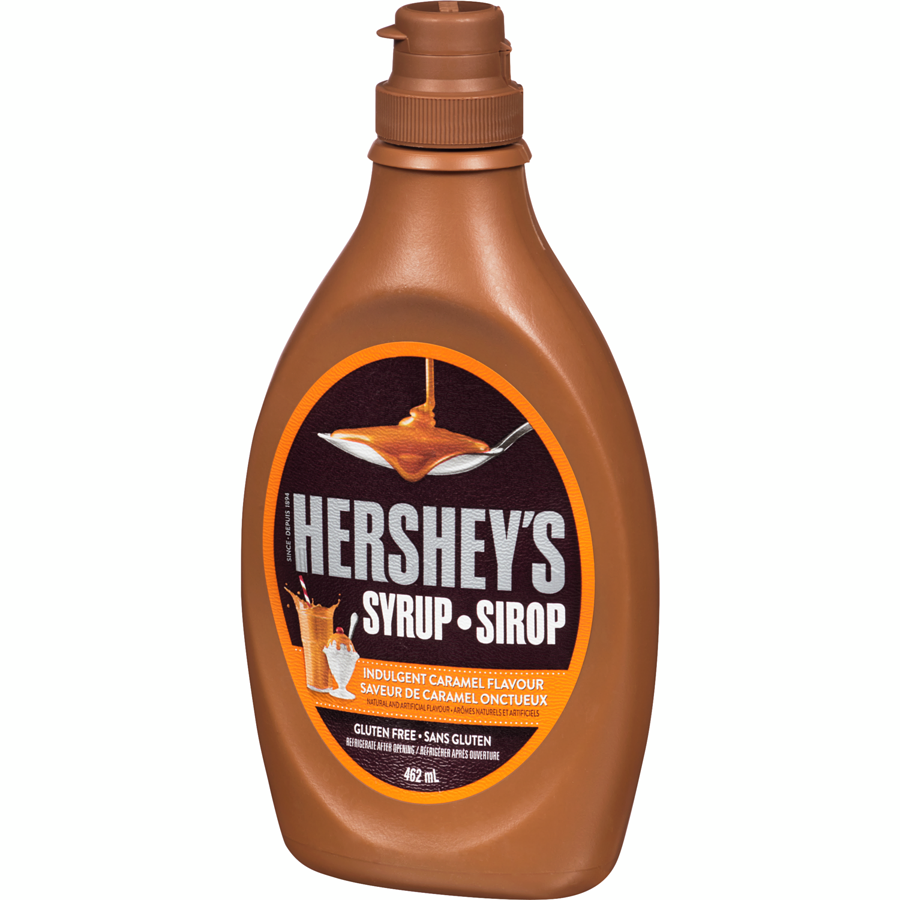 Hershey's Syrup Indulgent Caramel Flavor, 462mL/16 fl. oz