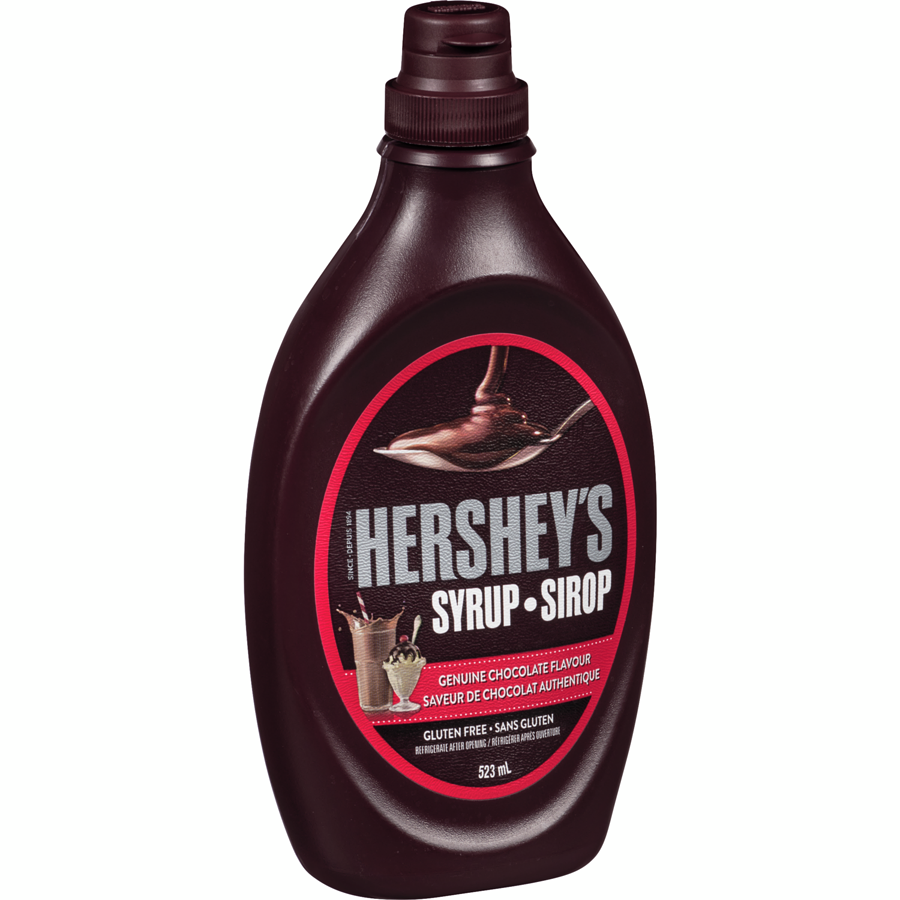Hershey's Syrup Genuine Chocolate Flavor, 523mL/18 fl. oz
