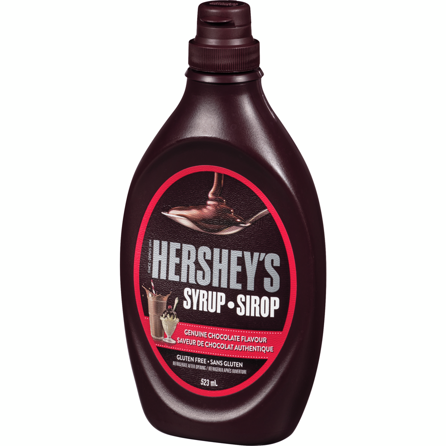 Hershey's Syrup Genuine Chocolate Flavor, 523mL/18 fl. oz