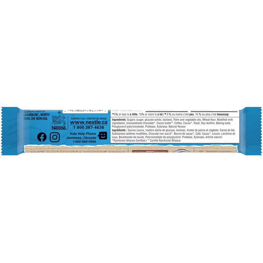 Nestle Coffee Crisp Vanilla Iced Cappuccino Flavor, 50g/1.75 oz. {Imported from Canada}