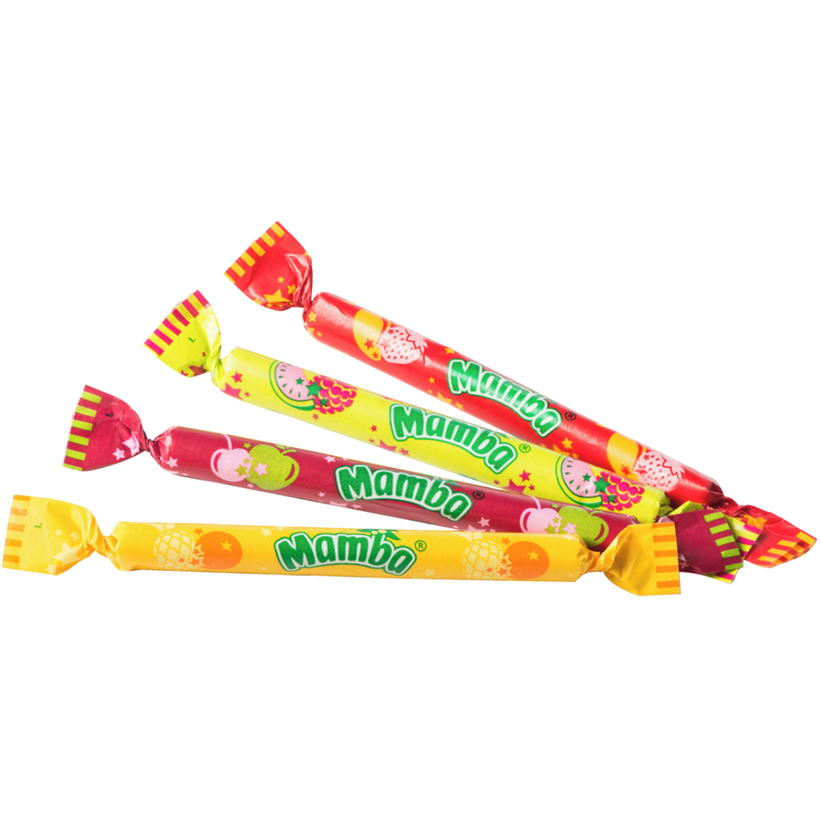 Mamba Magic Sticks Chewy Candy, 150g/5.2 oz., Bag {Imported from Canada}