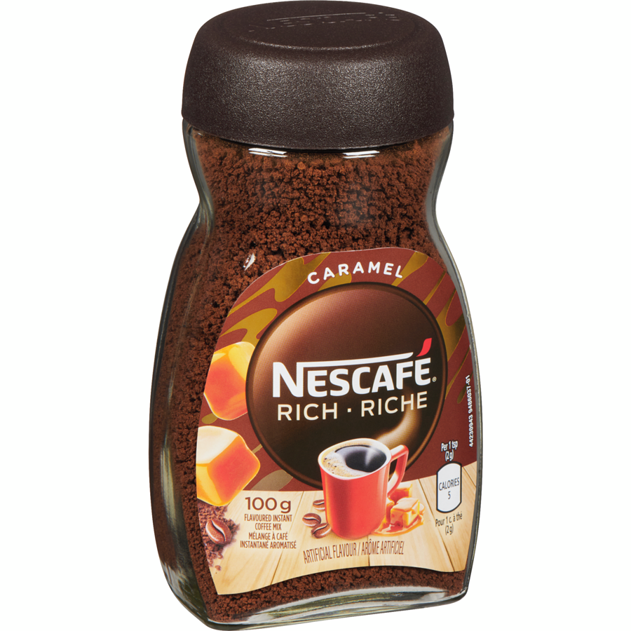 Nescafe Rich Caramel, Instant Coffee, 100g/3.5 oz