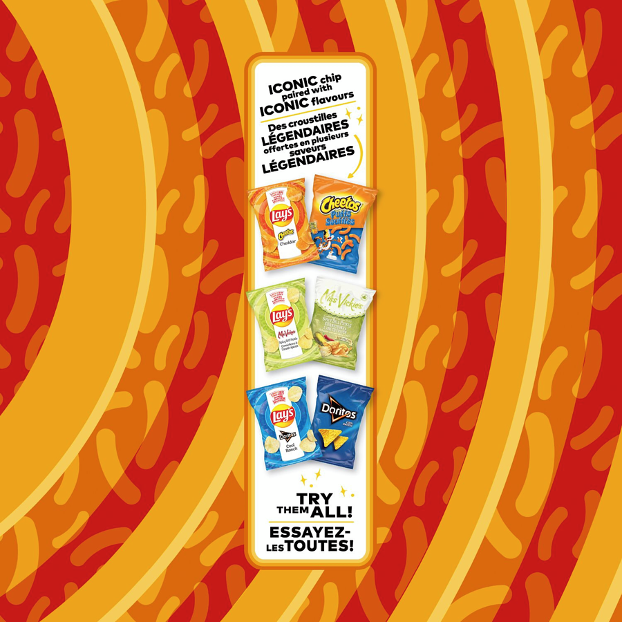 Lay's Cheetos Cheddar Cheese Flavored Potato Chips, 220g/7.76 oz.