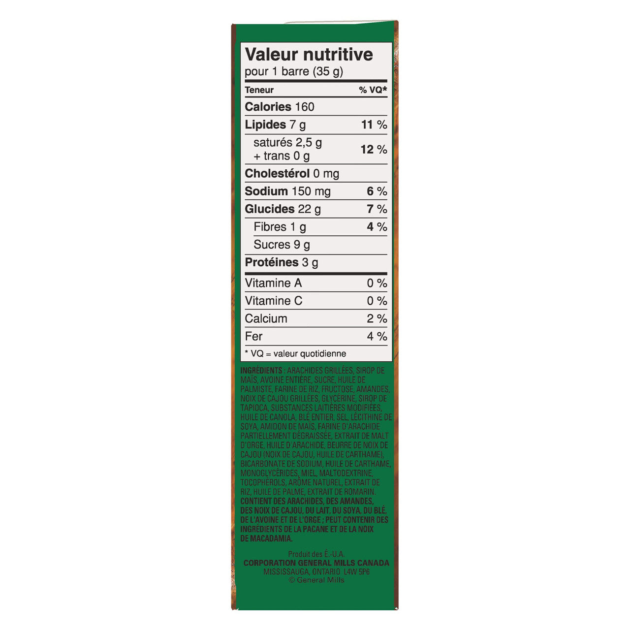 Nature Valley Sweet and Salty Roasted Mixed Nut, 5ct, 175g/6.17oz {Canadian}