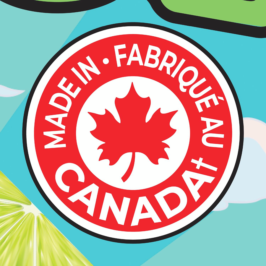 Lays LAYSFEST Poppin' Sweet Lime & Sea Salt Potato Chips, 220g/7.8 oz - Made In Canada Label