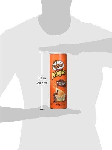 Pringles Buffalo Ranch Flavour Chips, 156g/5.5 oz., {Imported from Canada}