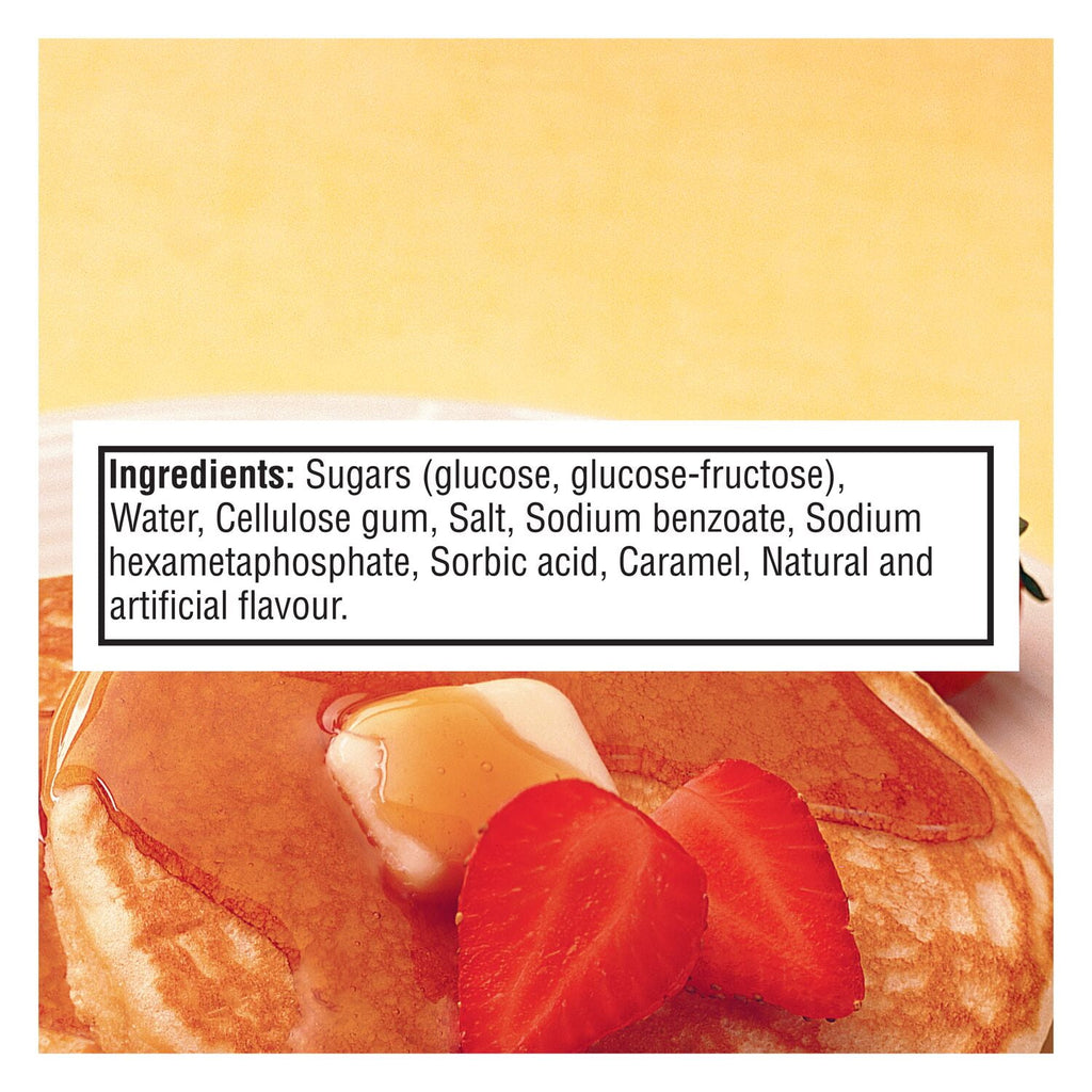 Pearl Milling Company Pancake & Waffle Syrup, Original - 710ml (24.8 fl. oz) - Ingredients Label