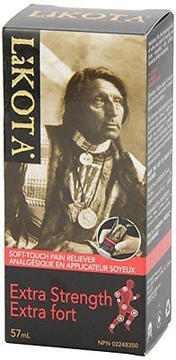 LaKOTA Extra Strength Topical Pain Reliever w/Soft Touch Applicator - 57 Ml/2 oz