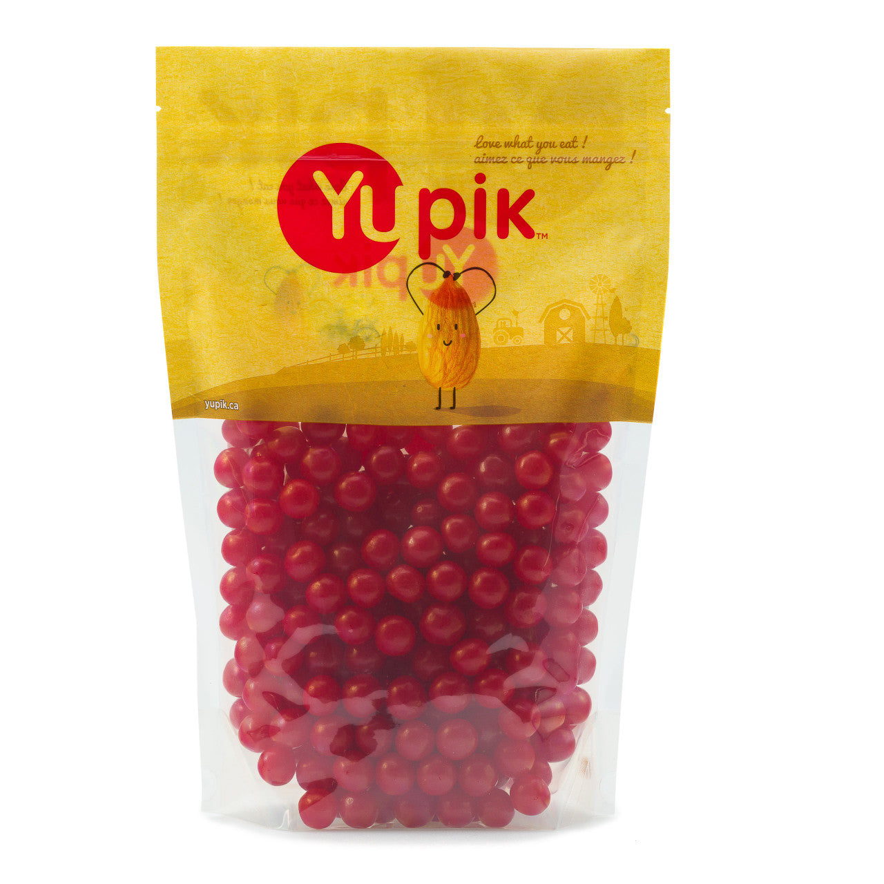 Yupik Cherry Sours, Bag O' Candy, 1Kg/2.2lbs, (Imported from Canada)
