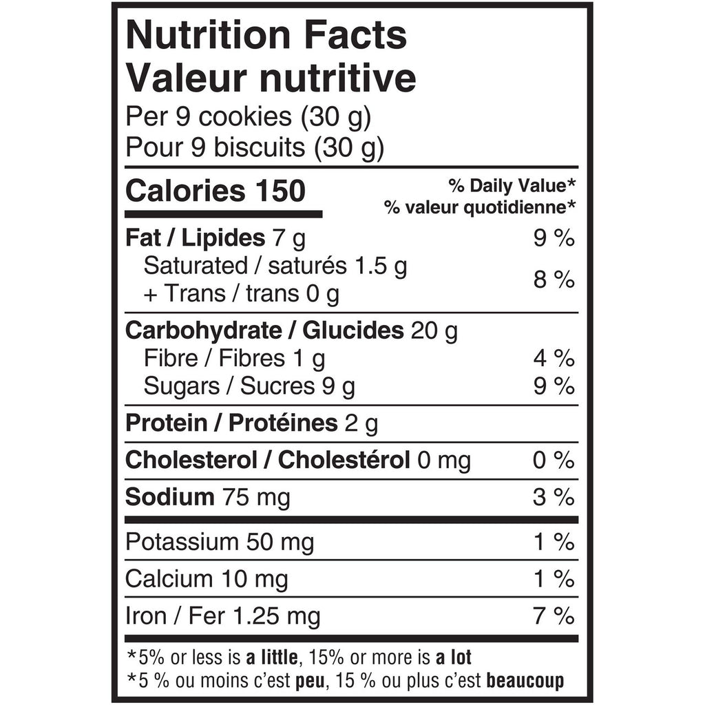 Chips Ahoy! Original, Bag of Mini Chocolate Chip Cookies, 1 Pack, 225g/7.9oz, (Imported from Canada)