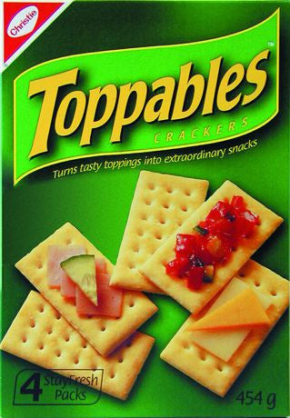 Christie Toppables Crackers 454g/16oz Box, {Imported from Canada}