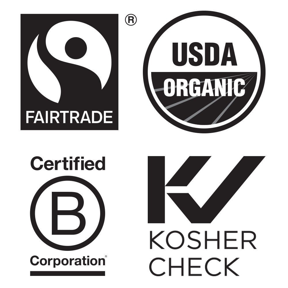 ETHICAL BEAN Lush Medium Dark Roast Coffee, 132g/4.7 oz., 12ct Box {Imported from Canada}