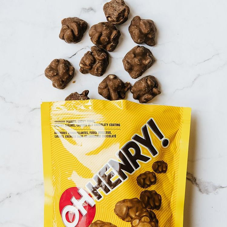 Oh Henry Chocolate Bites Peg Bag 104g/3.7oz (Imported from Canada)