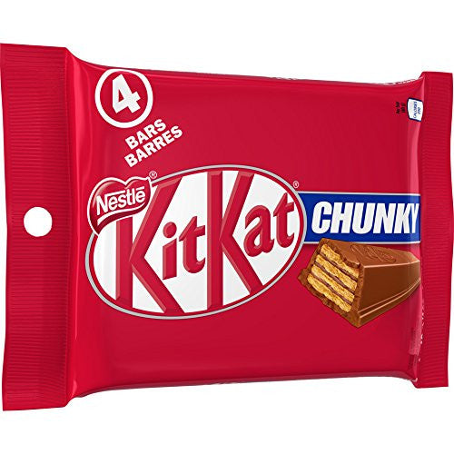 NESTLE  KIT KAT CHUNKY Milk, 4 x 40g (4pk) {Imported from Canada}