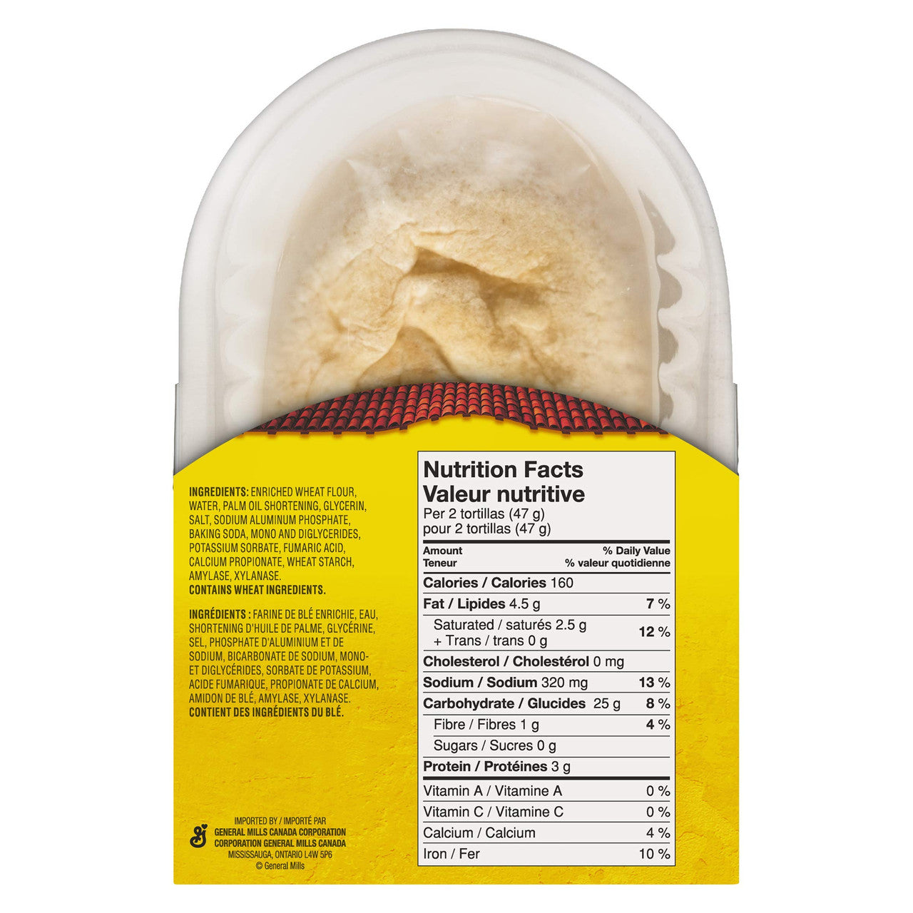 Old El Paso Tortilla Bowl, 8 Counts, 189g/6.7oz., {Imported from Canada}