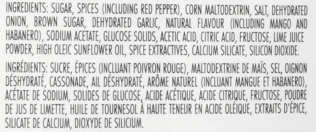 Lawry's, Wing Seasoning, Mango Habanero, 650g/23oz., {Imported from Canada}