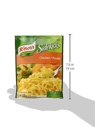 Knorr Sidekicks, Chicken Pasta Side Dish, 126g/4.4oz., 8ct, {Imported from Canada}