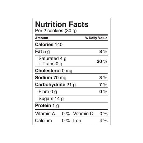 Dare Caramel Soft Chocolate Cookies 350g/12.3oz. (Imported from Canada)