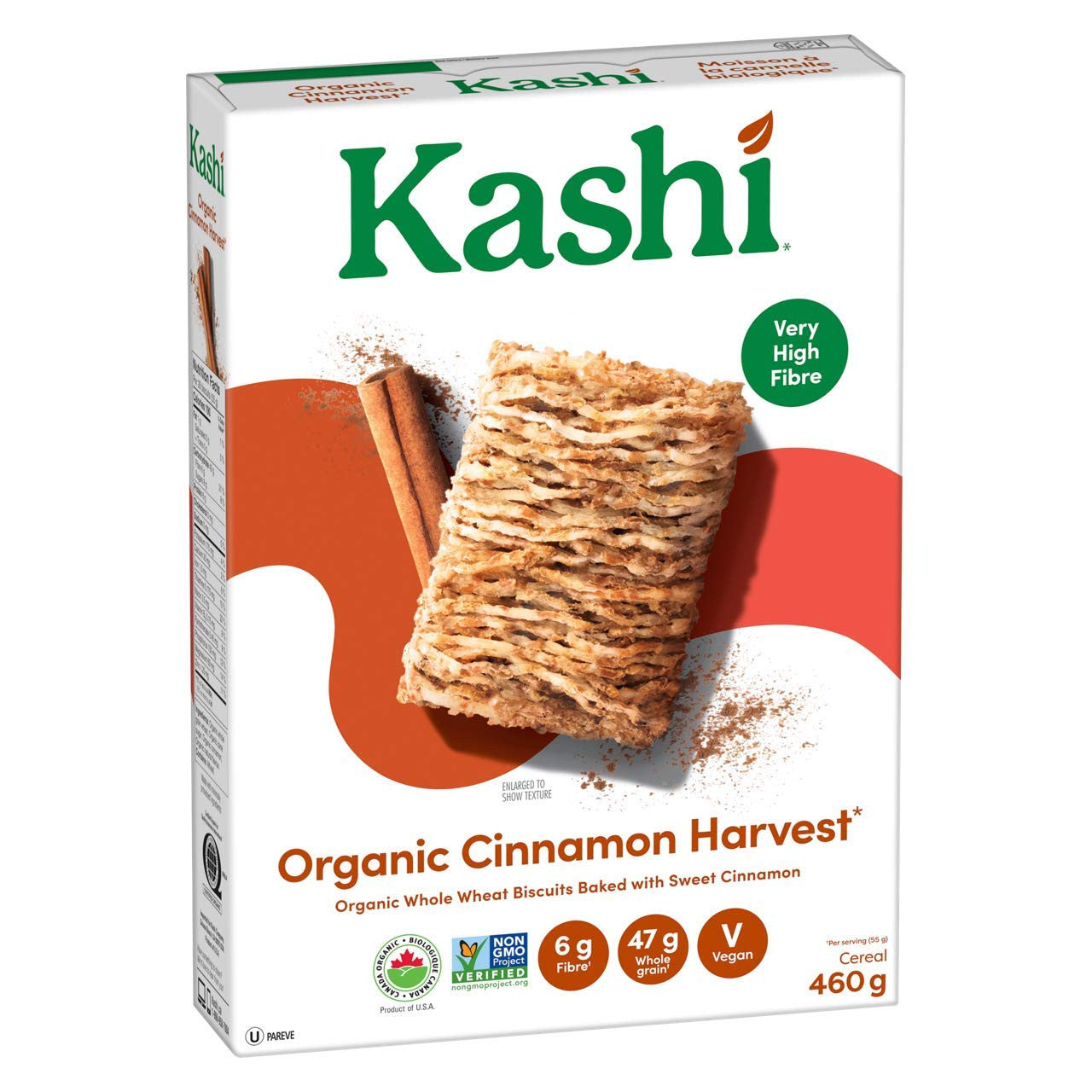 Kashi, Organic, Cinnamon Harvest Cereal, Non-GMO, 460g/16oz., {Imported from Canada}