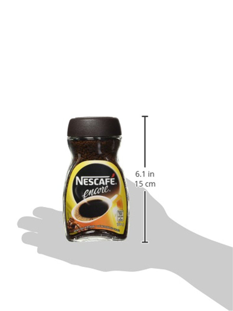 Nescafe Encore, Instant Coffee, 100g/3.5oz Jar, (2 Pack) (Imported from Canada)