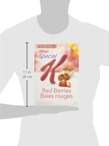 Kellogg's, Special K, Red Berries Cereal, Jumbo, 320g/11.3oz., {Imported from Canada}