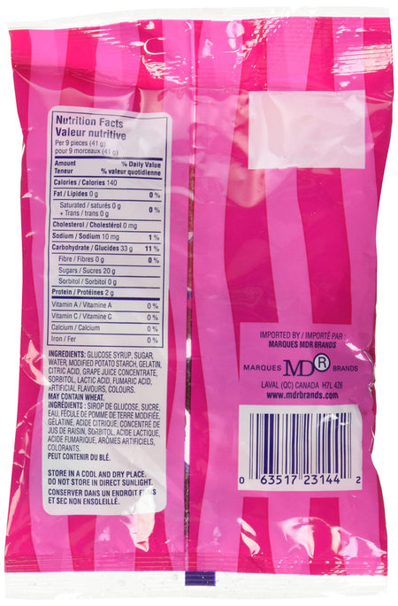 Lady Sarah Sour Gummy Berries, 120g/4.2oz., {Imported from Canada}