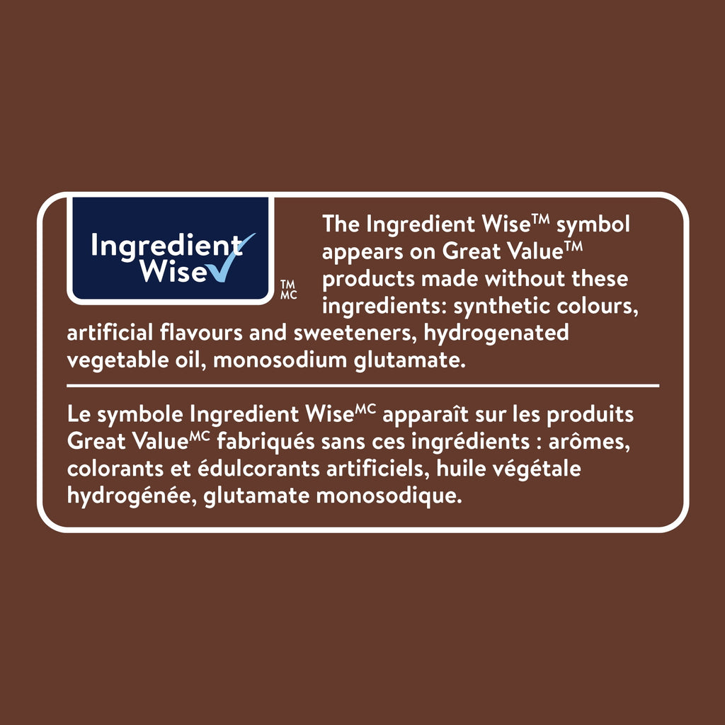 Ingredient Wise label on a brown background