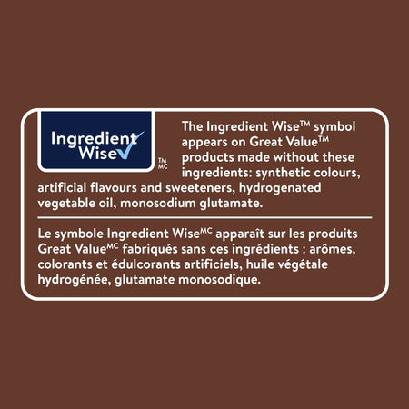 Ingredient Wise label on a brown background