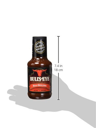 BULL'S-EYE Bold Original BBQ Sauce, 425ml/14oz,  {Imported from Canada}