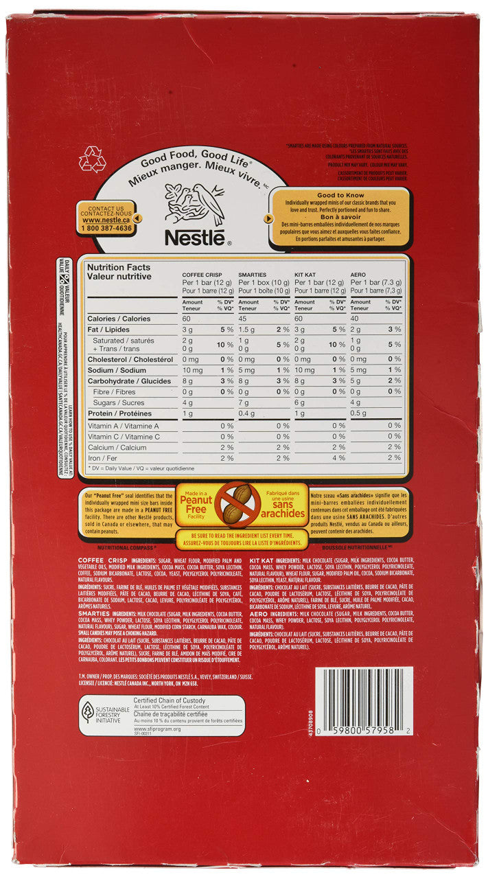 Nestlé Assorted Bars, Pack of 18 : : Grocery & Gourmet Food