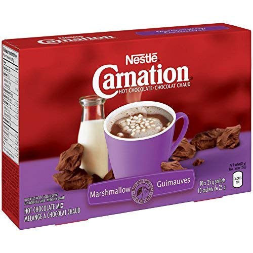 Carnation Hot Cocoa Chocolate Marshmallow (10ct x 25g) {Imported from Canada}