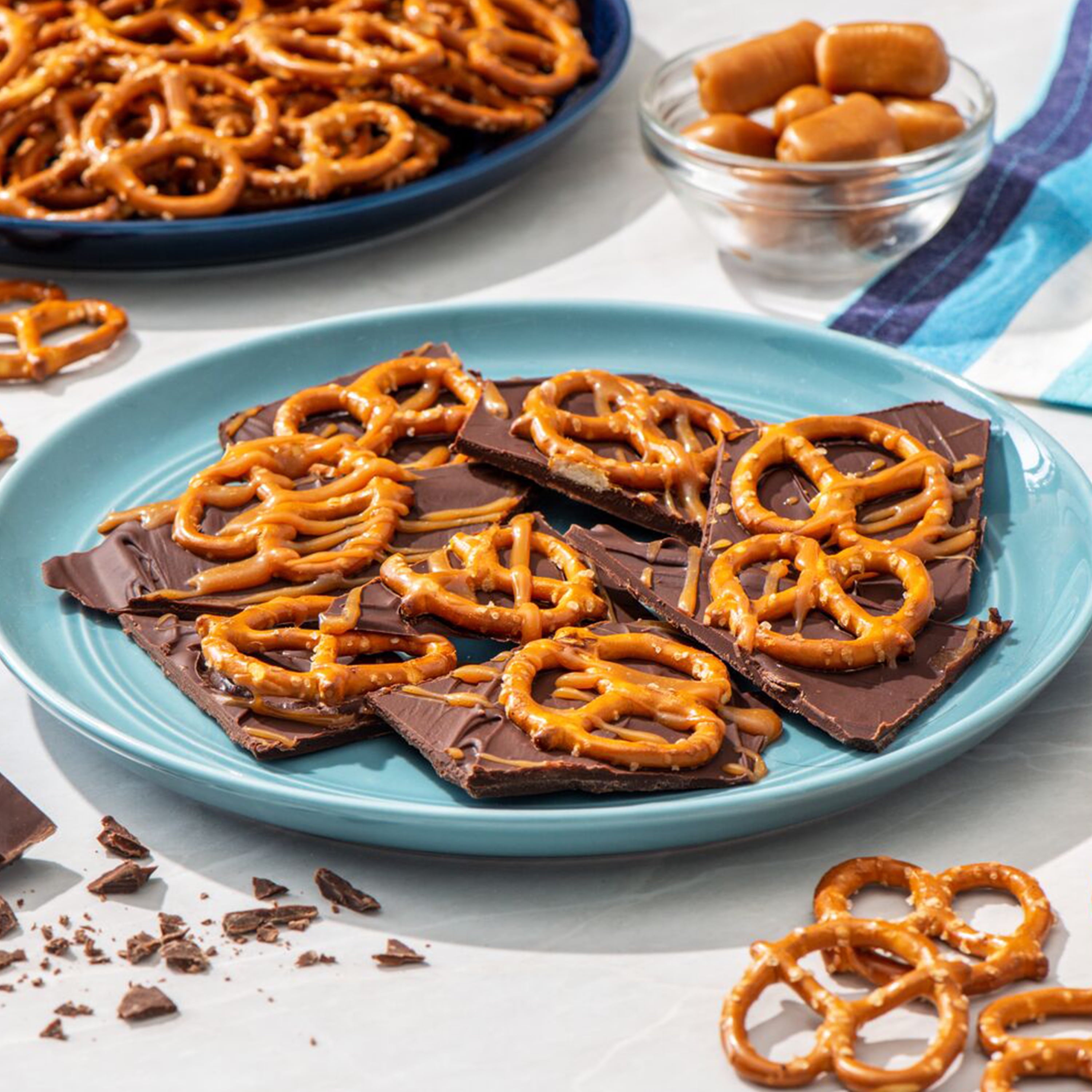 Old Dutch Baked Mini Twists Pretzels Bark.